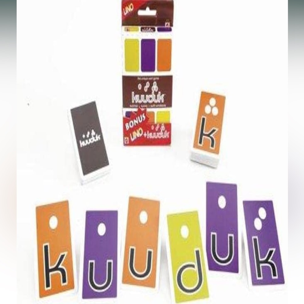 Vintage Mattel Card game kuuduk NIP